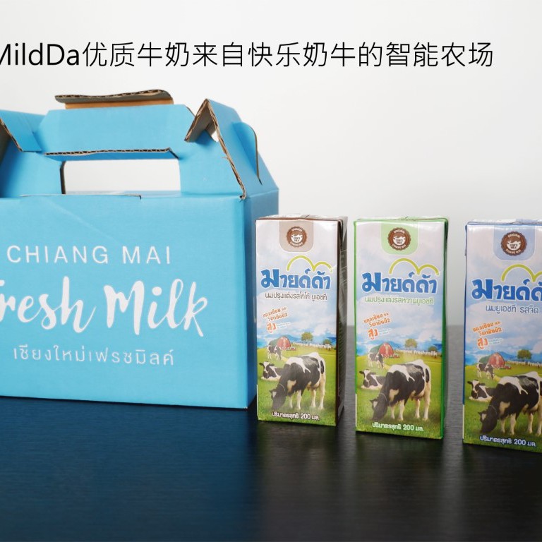 MildDa Quality Milk from Happy Cows in a Smart Farm